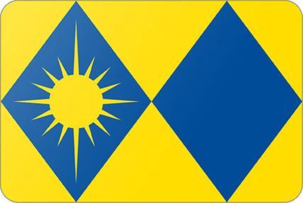 Vlag gemeente Son en Breugel - 200 x 300 cm - Polyester