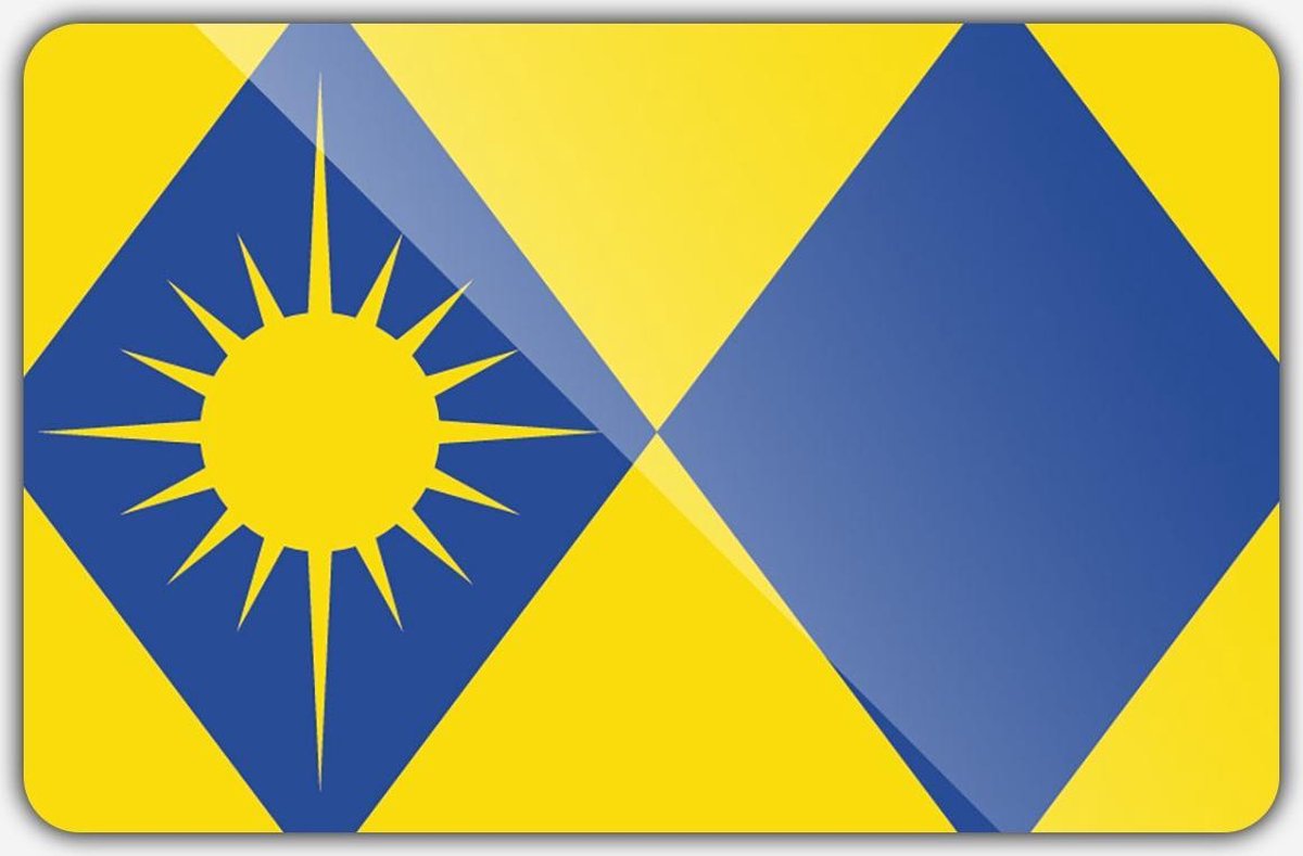 Vlag gemeente Son en Breugel - 70 x 100 cm - Polyester