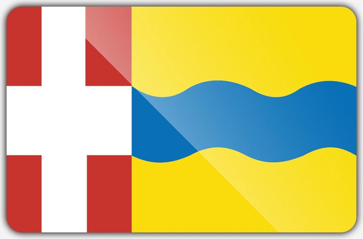 Vlag gemeente Stichtse Vecht - 70 x 100 cm - Polyester