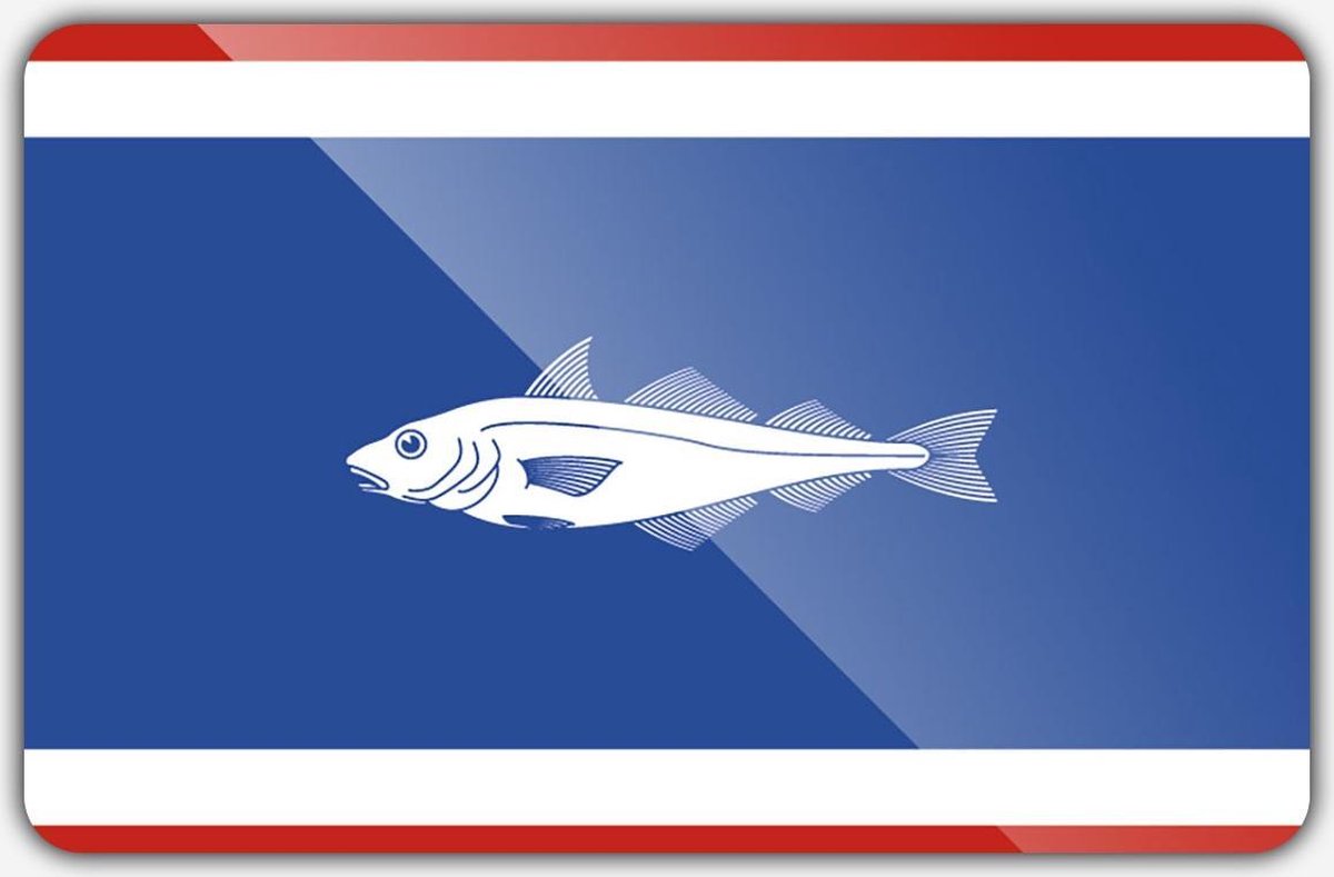 Vlag gemeente Urk - 70 x 100 cm - Polyester