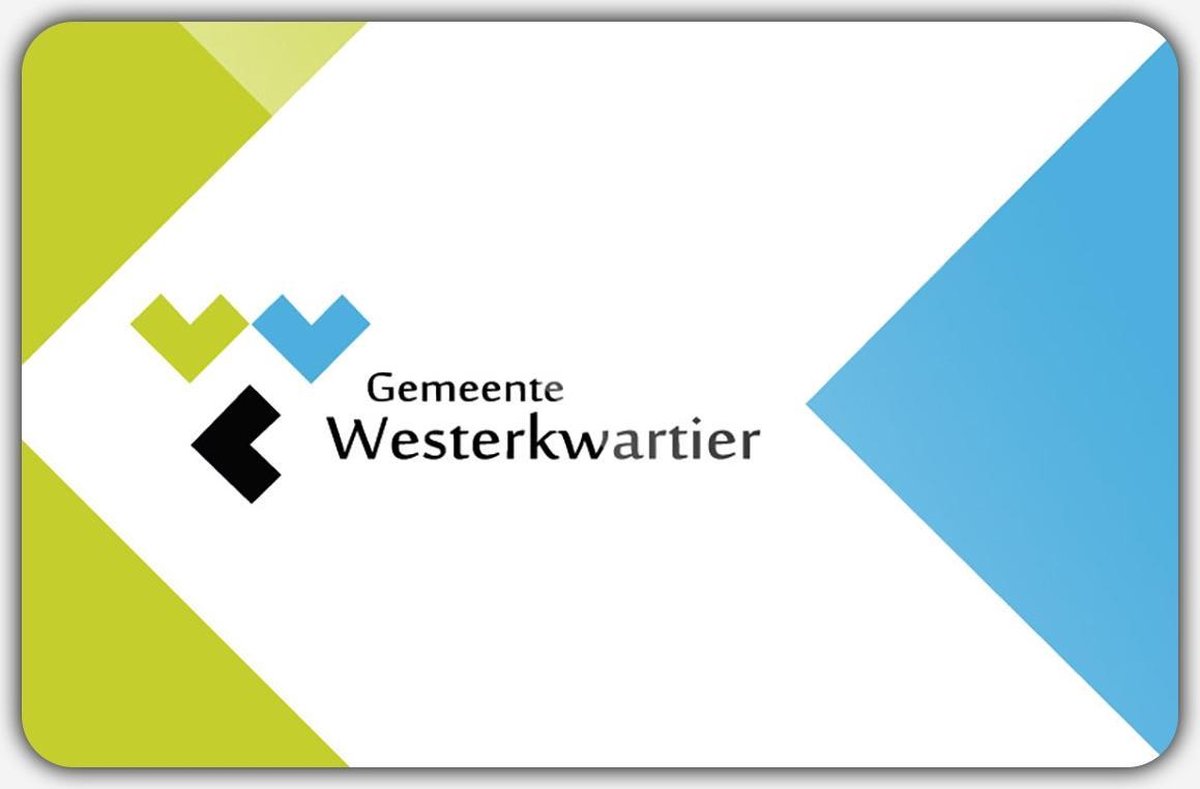 Vlag gemeente Westerkwartier - 70 x 100 cm - Polyester