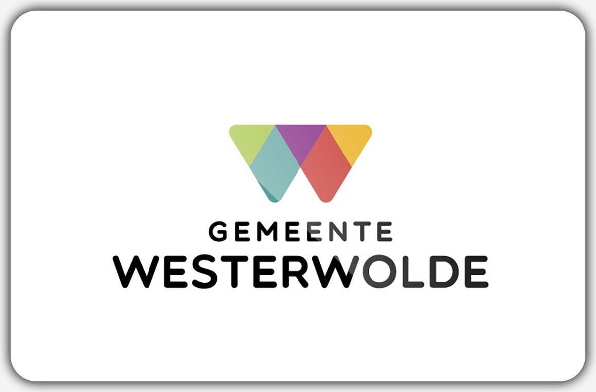 Vlag gemeente Westerwolde - 200 x 300 cm - Polyester