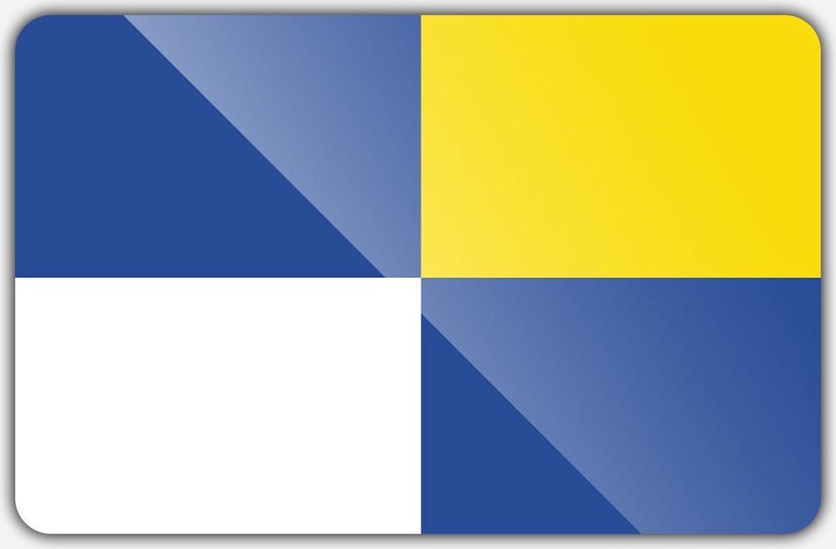 Vlag gemeente Winterswijk - 150 x 225 cm - Polyester