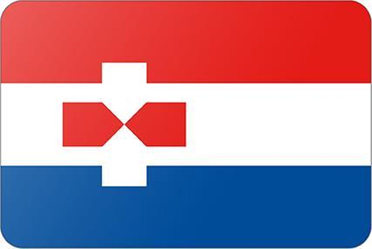 Vlag gemeente Zaanstad - 150 x 225 cm - Polyester