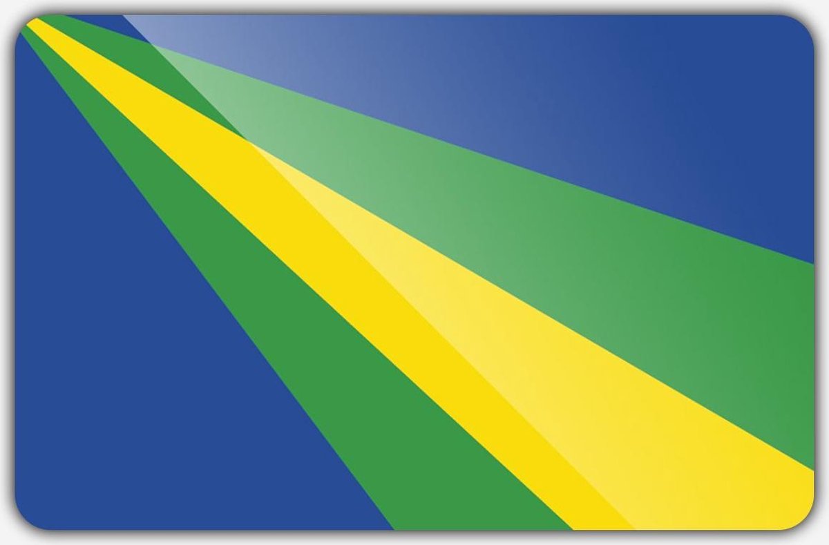 Vlag gemeente Zeewolde - 150 x 225 cm - Polyester