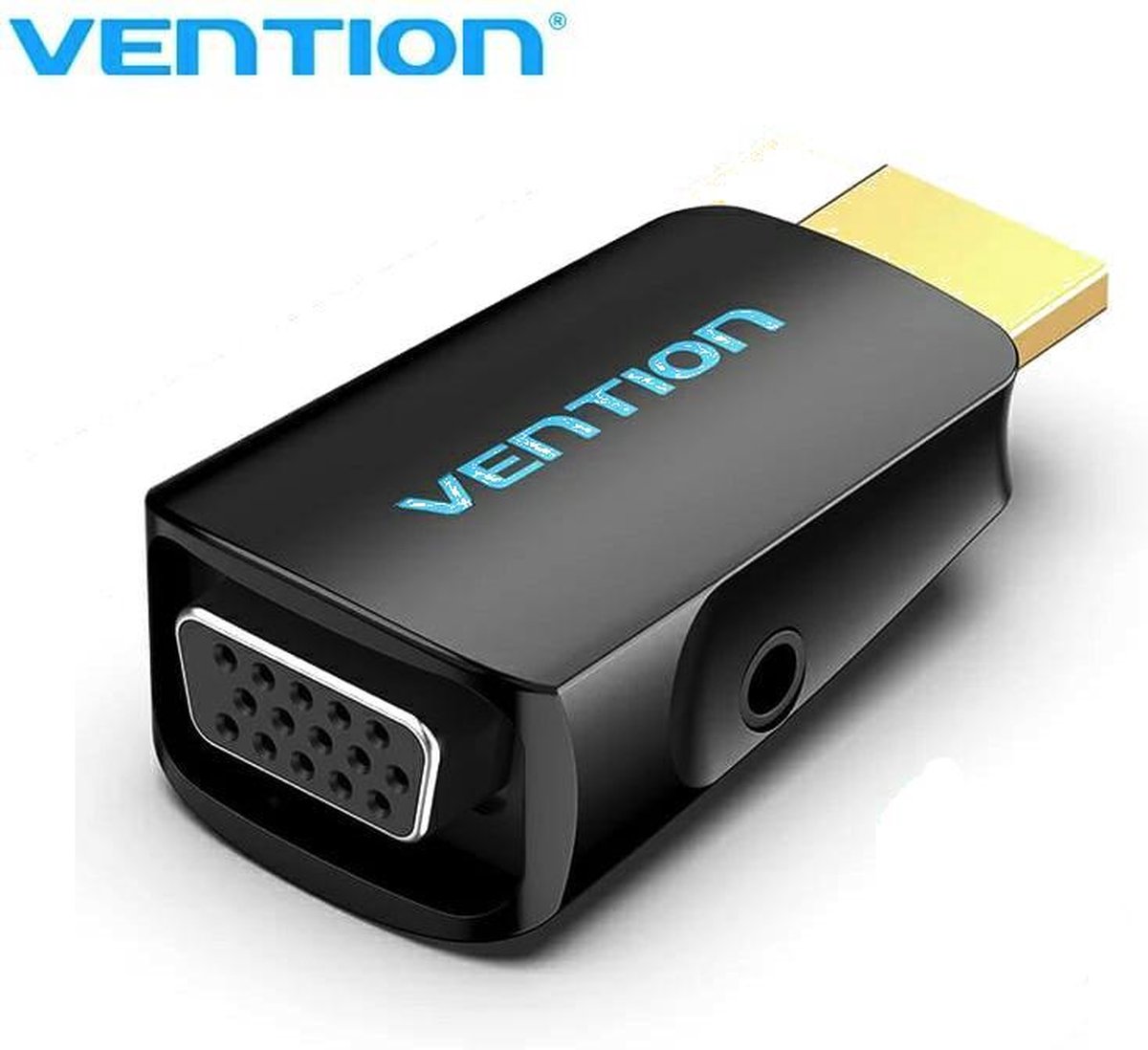 Vention HDMI naar VGA Converter Adapter met 3.5mm Audio - Nano - 1080P Full-HD