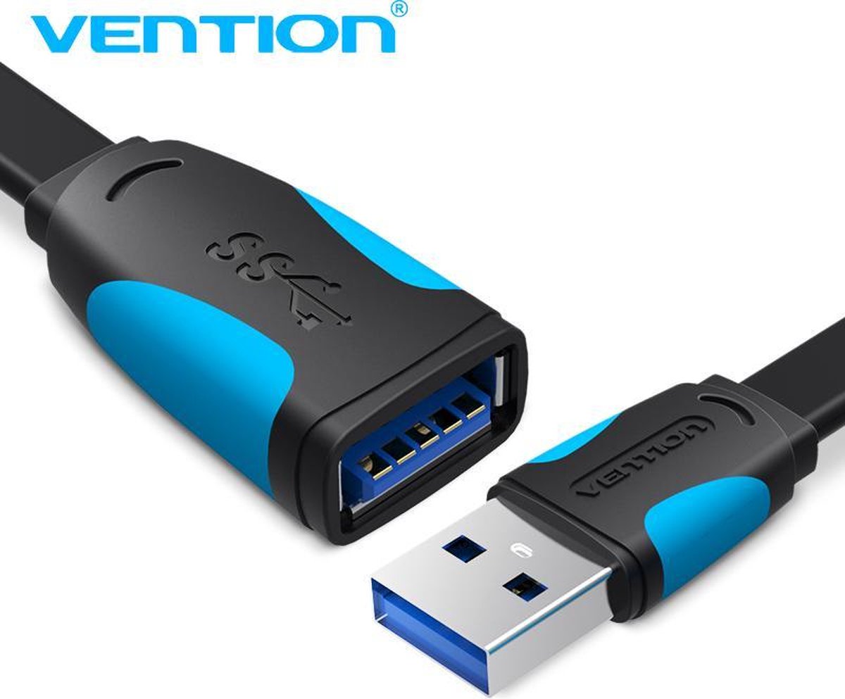 Vention USB 3.0 Verlengkabel - USB Male naar Female - 1 meter