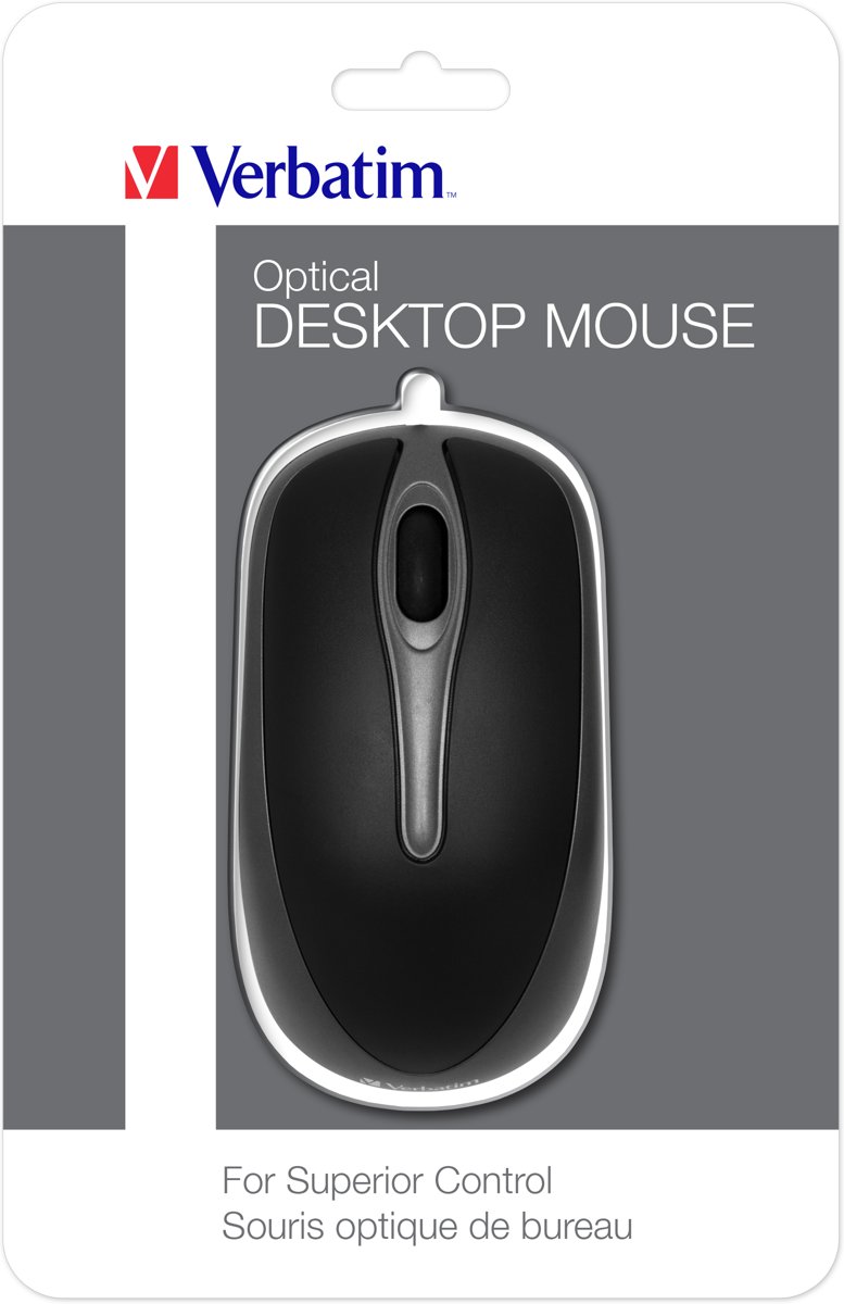 Verbatim 49019 Optische Deskoptop USB Muis