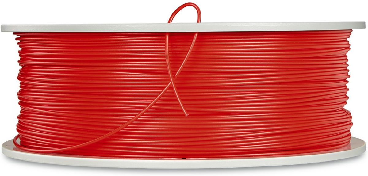 Verbatim 55053 3D Printer Filament PET-G 1.75mm 1Kg Rood