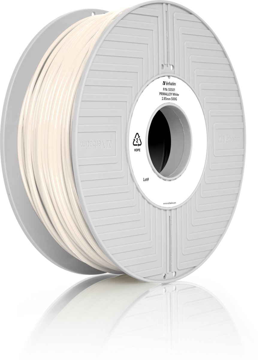 Verbatim 55902 3D Printer Filament BVOH 2.85mm 500g Wit