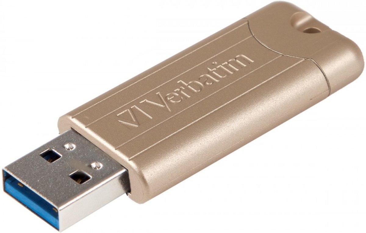 Verbatim Store n Go Gold 64GB Pinstripe USB 3.0 Anniversary