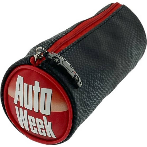 Autoweek schooletui pennenzak tekenetui - 23 x 8 cm