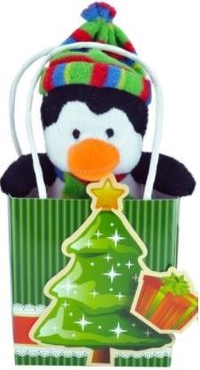 Verhaak Knuffel Pinguīn Junior/unisex 12 Cm Pluche Wit