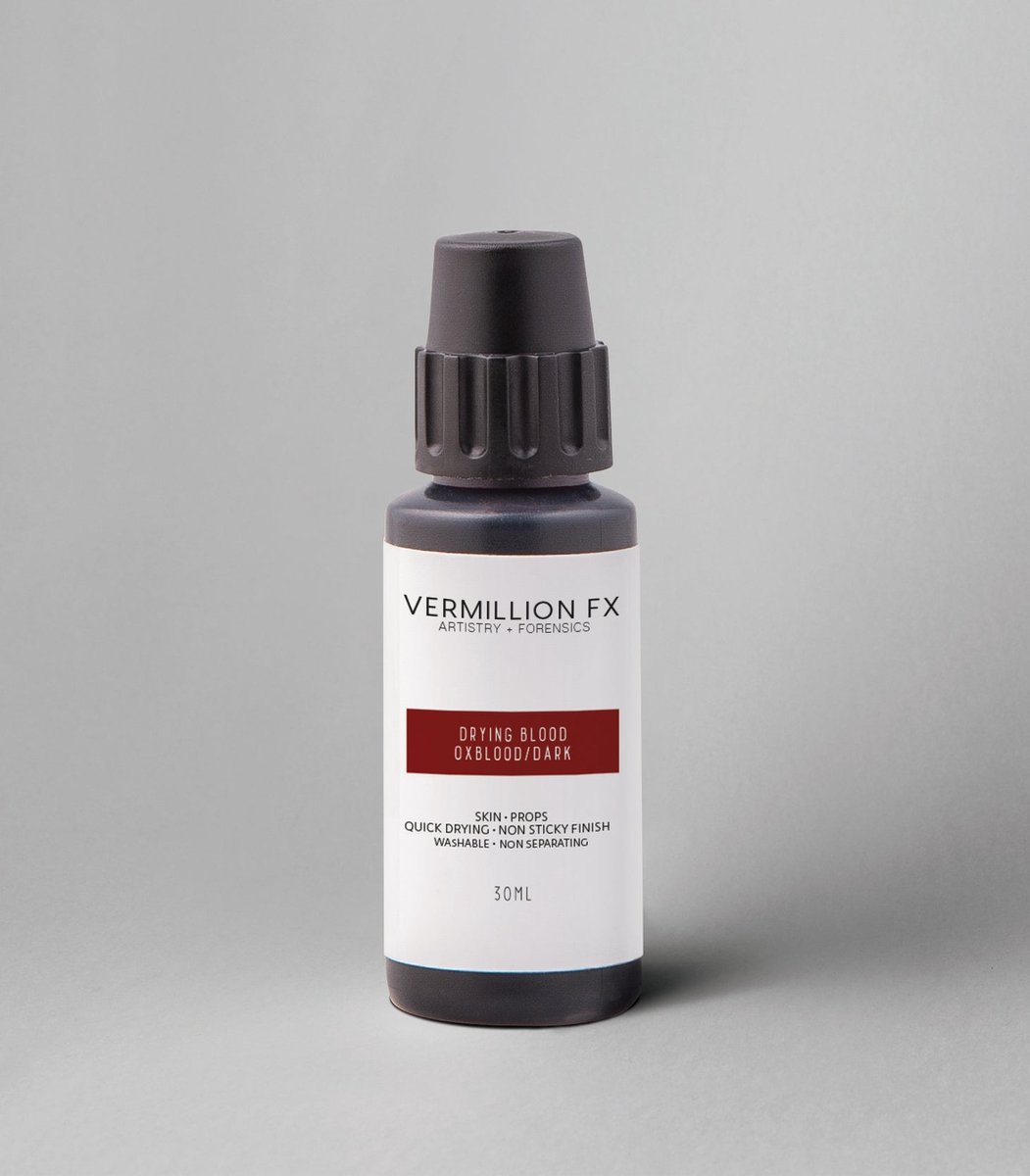 VermillionFX Drying Blood, Oxblood (30ml)