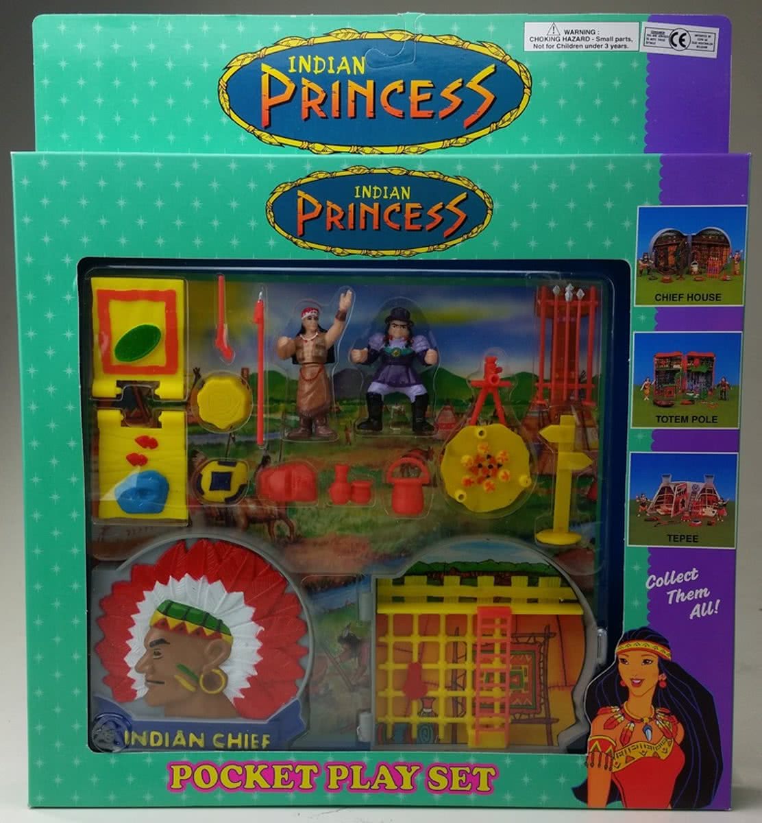 Indian Princess Play Set - 3 stuks