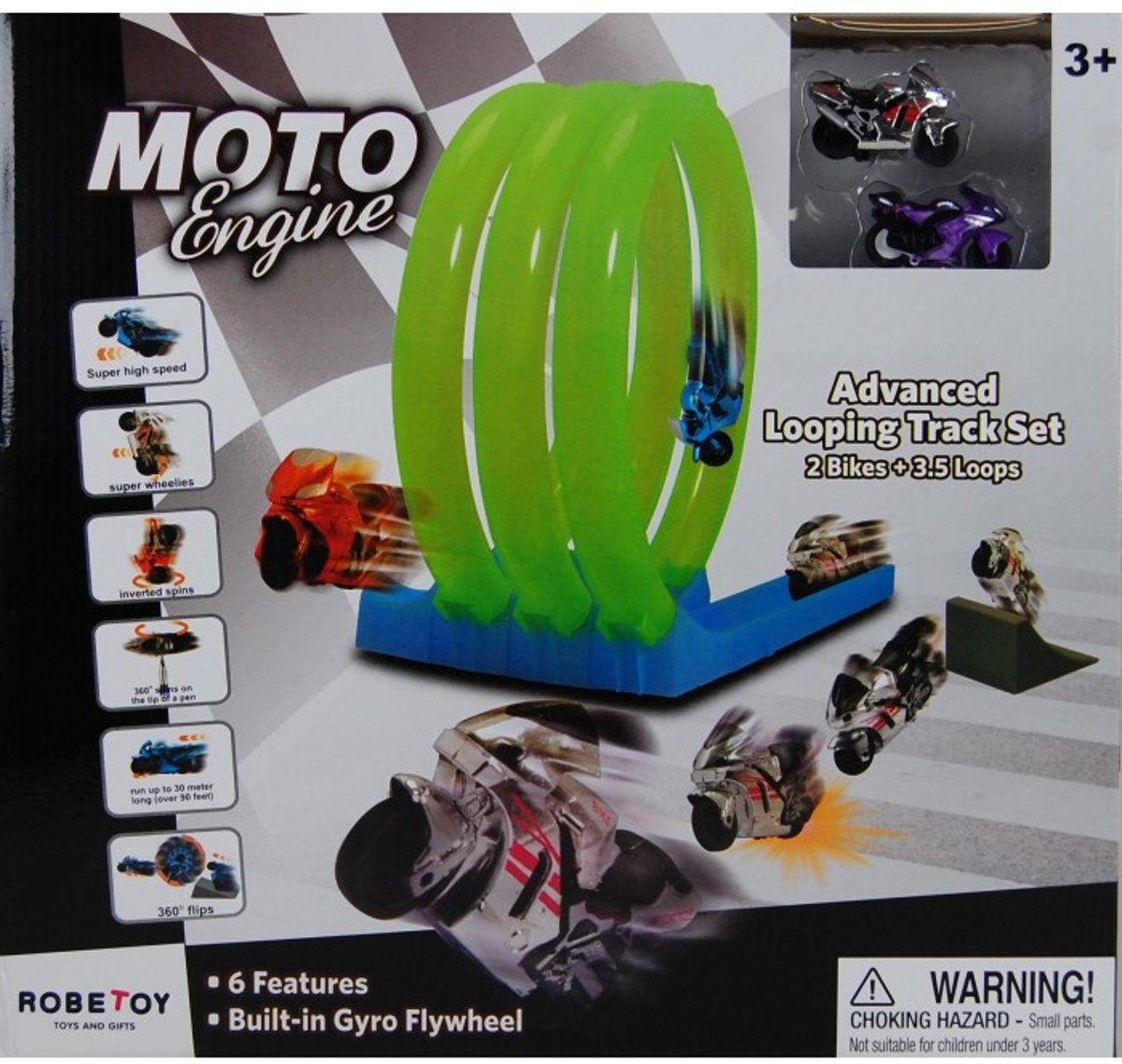 Looping Track set + 2 motoren - groot