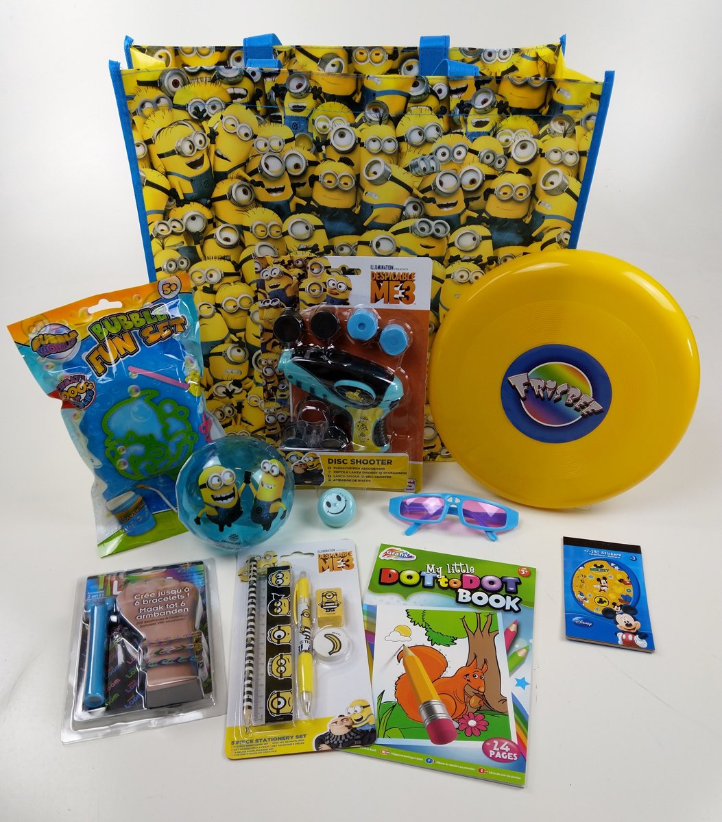 Minion Goodiebag - Blauw/Geel - Multi Minion