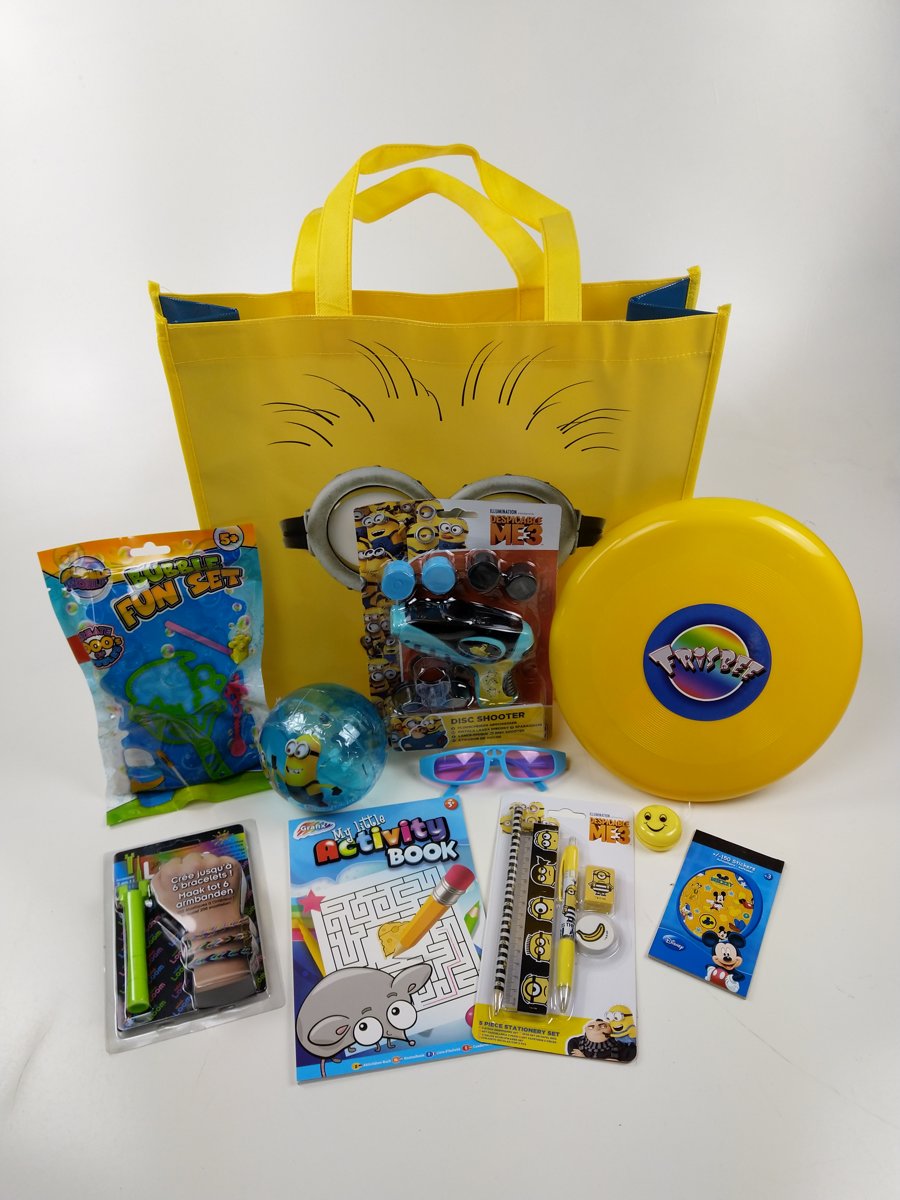 Minion Goodiebag  - Geel - Close Up