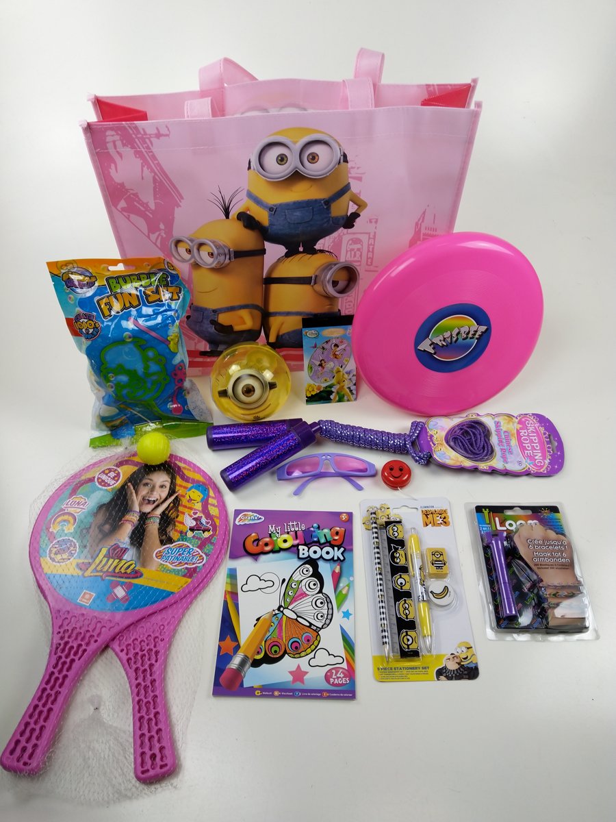 Minions Goodiebag - Roze