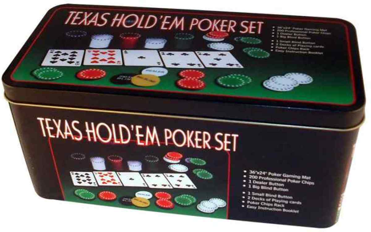 Texas Holdem poker set