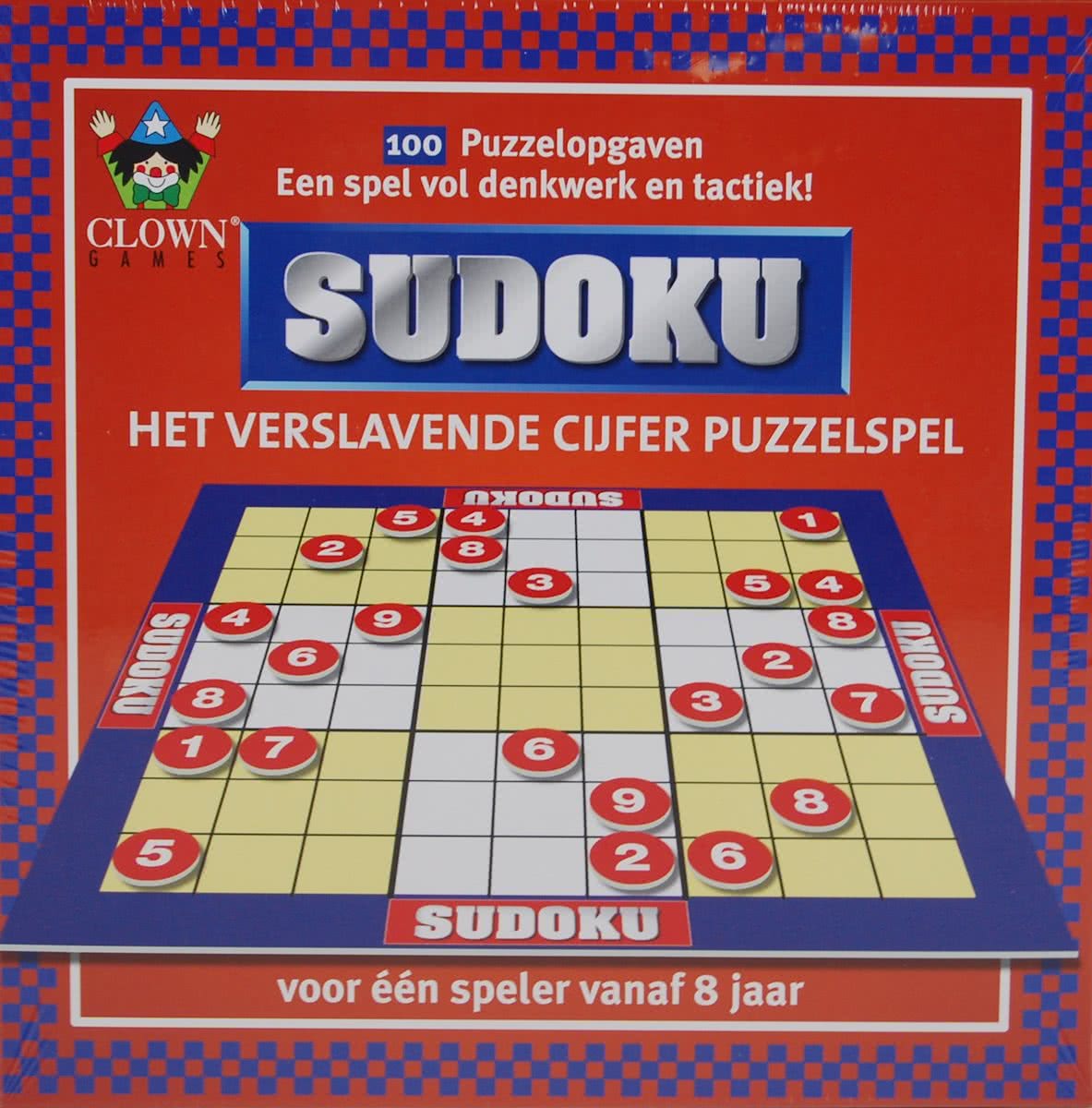 sudoku cijfer puzzelspel