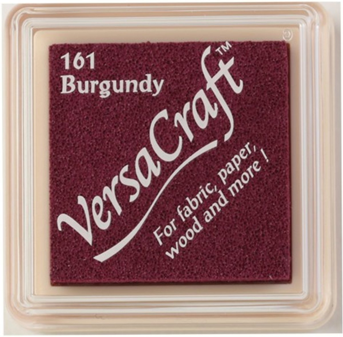 VersaCraft inkpad small burgundy