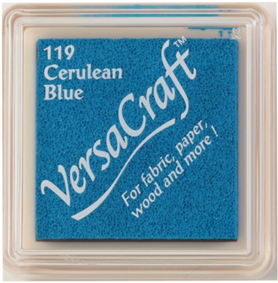 VersaCraft inkpad small cerulean blue