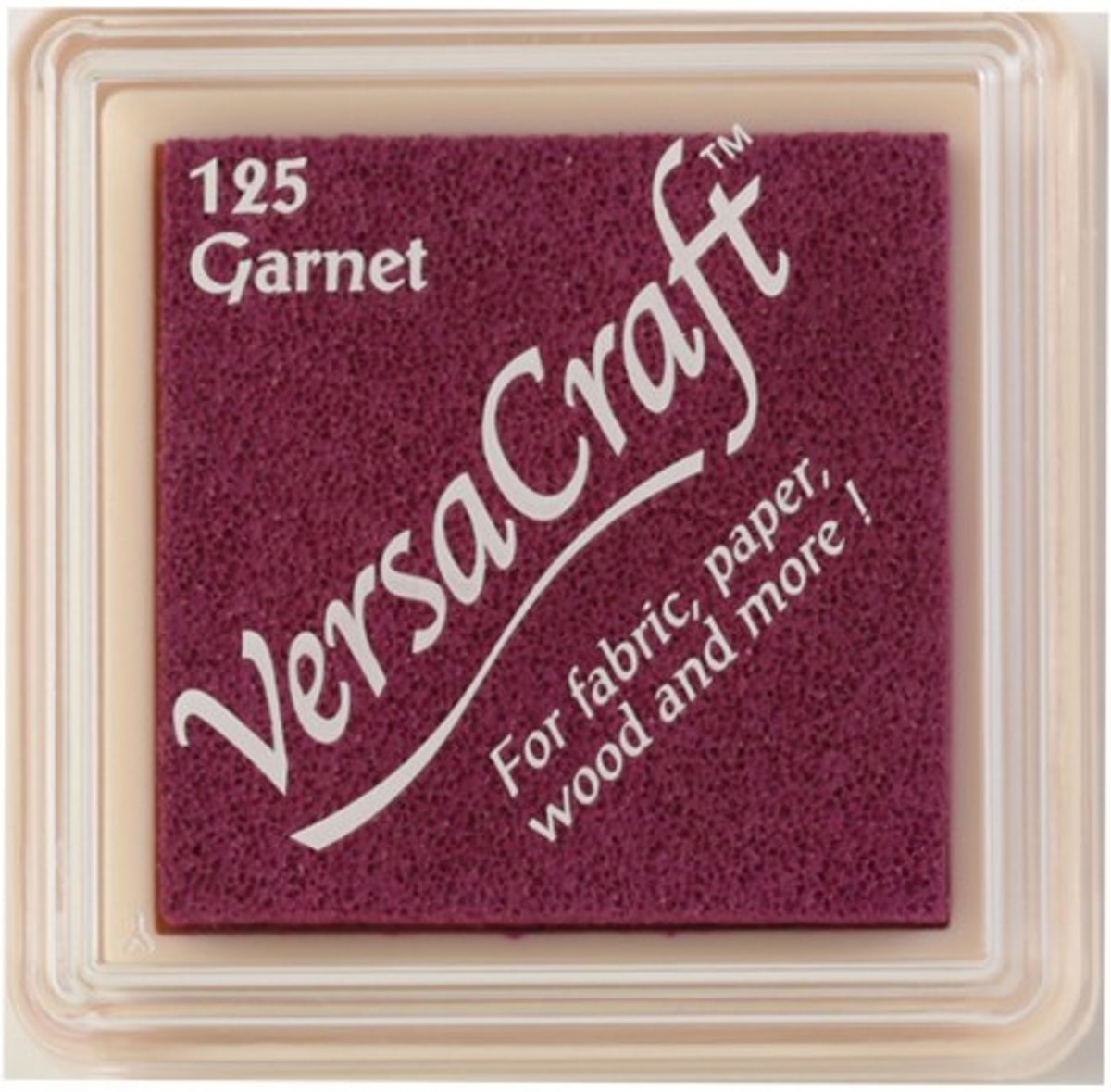 VersaCraft inkpad small garnet