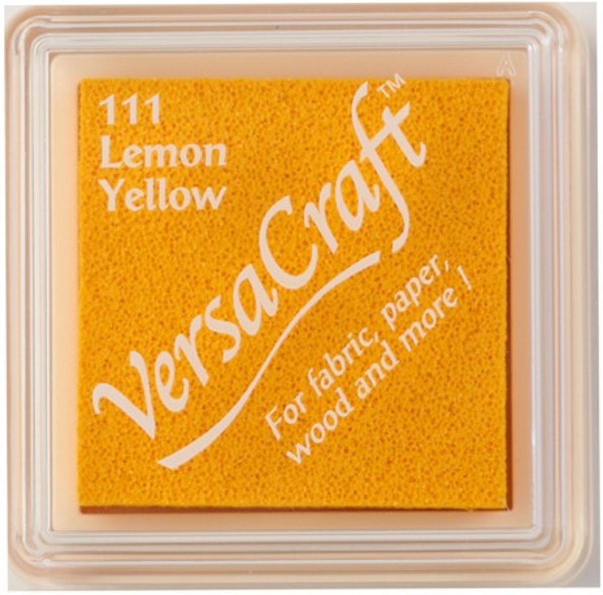 VersaCraft inkpad small lemon yellow