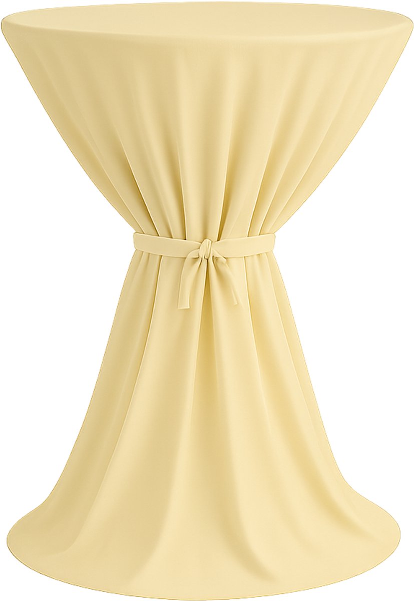   Statafelrok Geel – Elegante Rok voor Feest & Bruiloft - 80 cm