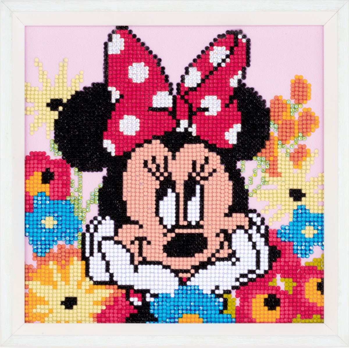 DIAMOND PAINTING VERVACO PARTIAL DISNEY MINNIE DAGDROOMT