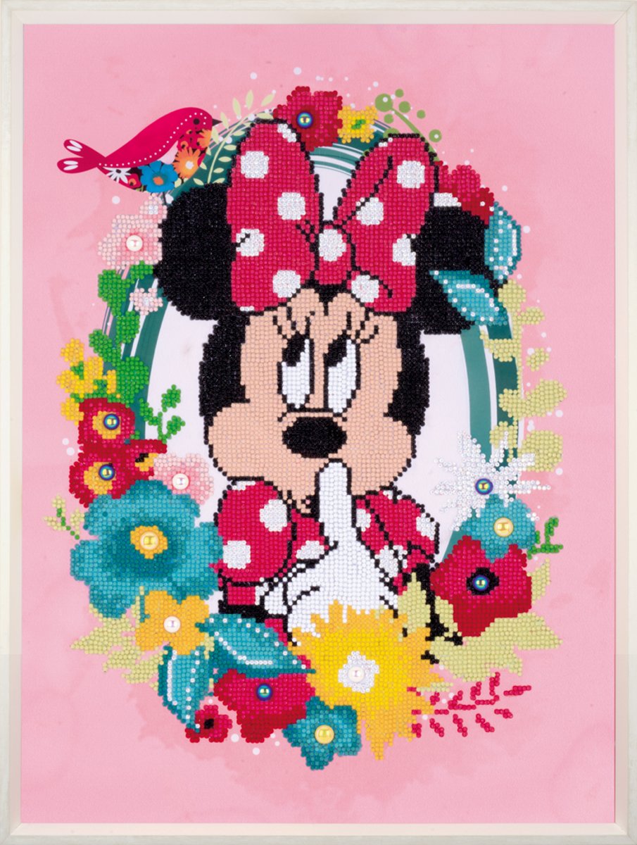 DIAMOND PAINTING VERVACO PARTIAL DISNEY MINNIE SSSCHT