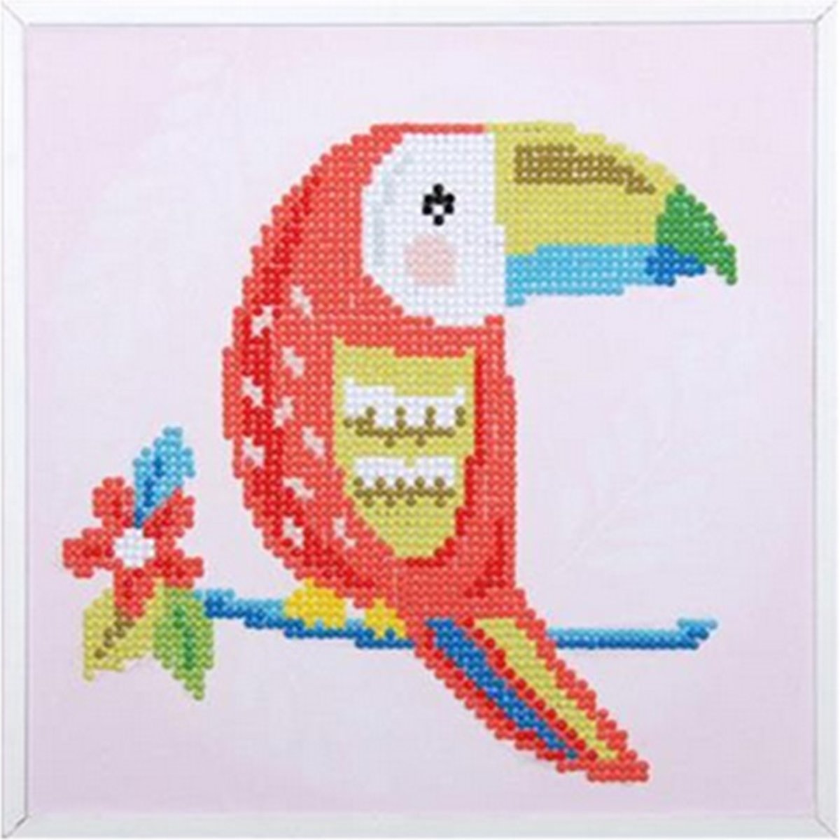 Diamond painting kit Toucan