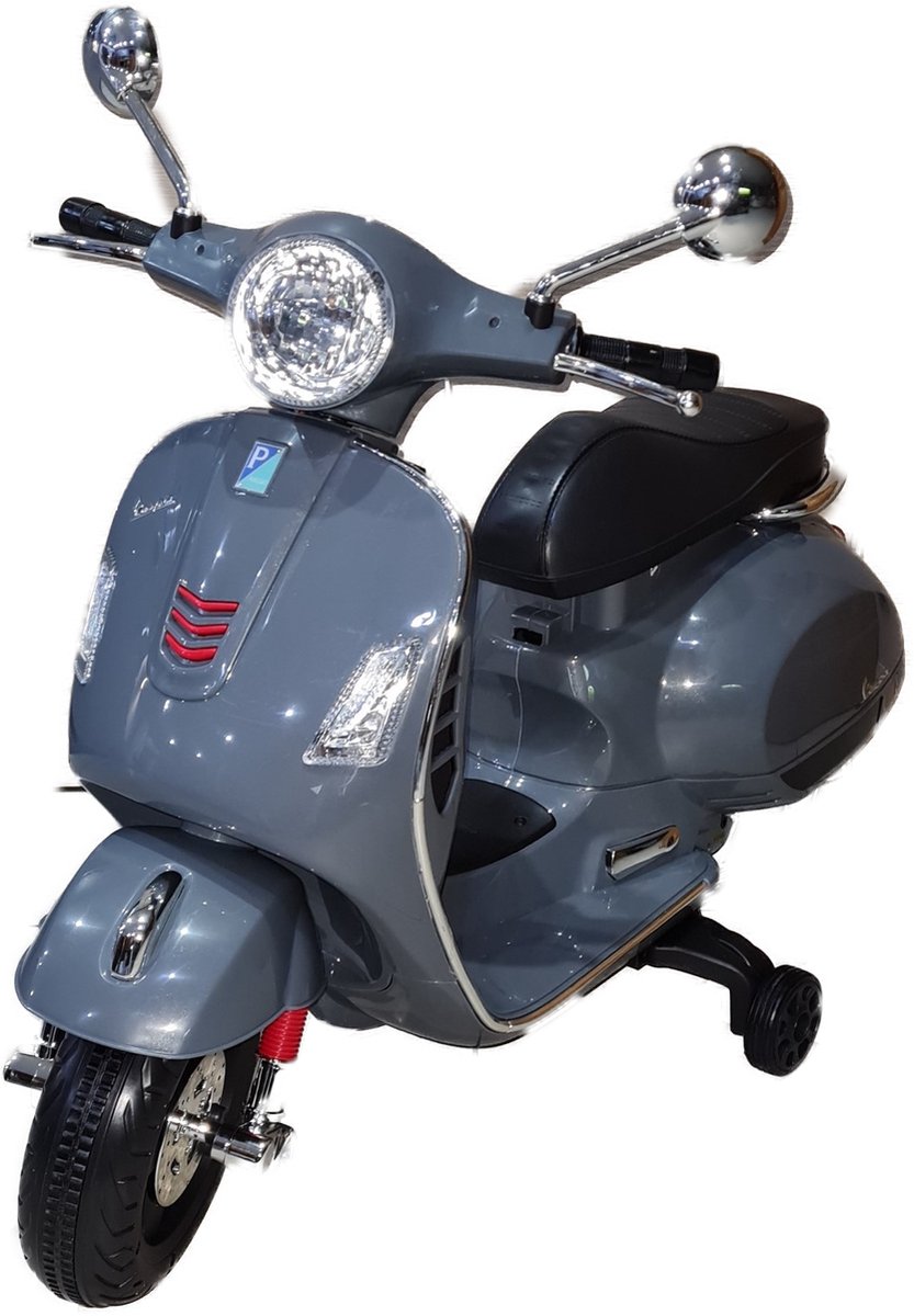 E-Scooter Vespa GTS Grijs - Kinderscooter