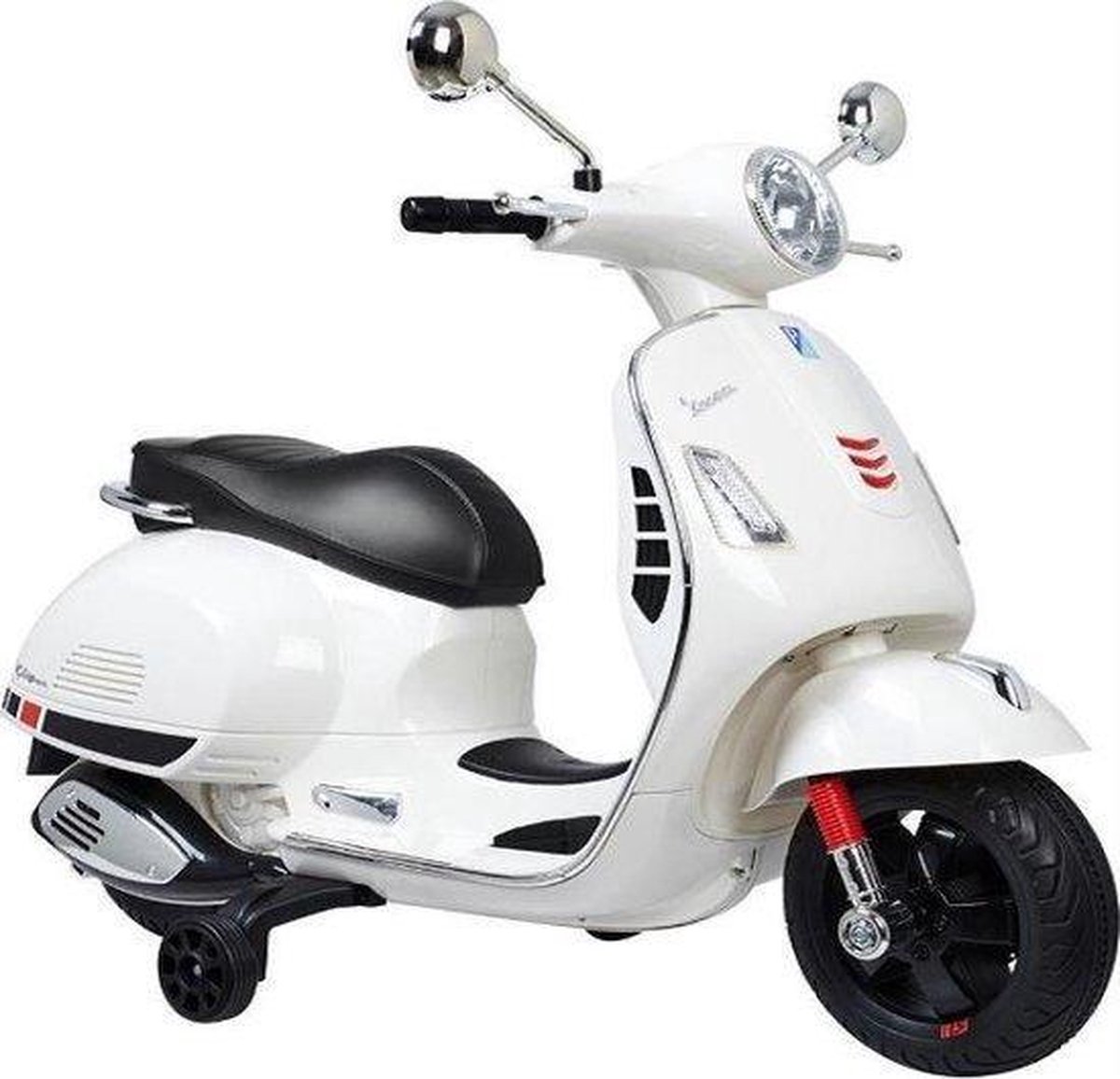   GTS Elektrische Kinderscooter - Accu Scooter - Sterke Accu - Afstandsbediening - Wit