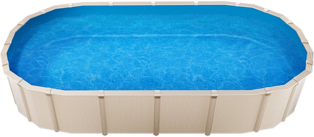 VEVOR Binnenbekleding Zwembadbekleding Vervangende Bekleding Binnenafdekking Zwembadbekleding 730x375x147cm