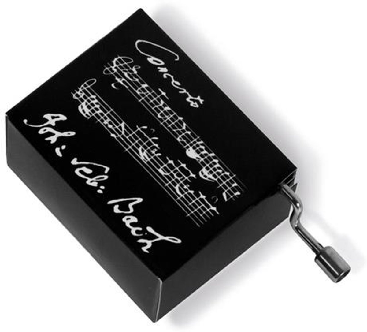 Music box Bach black