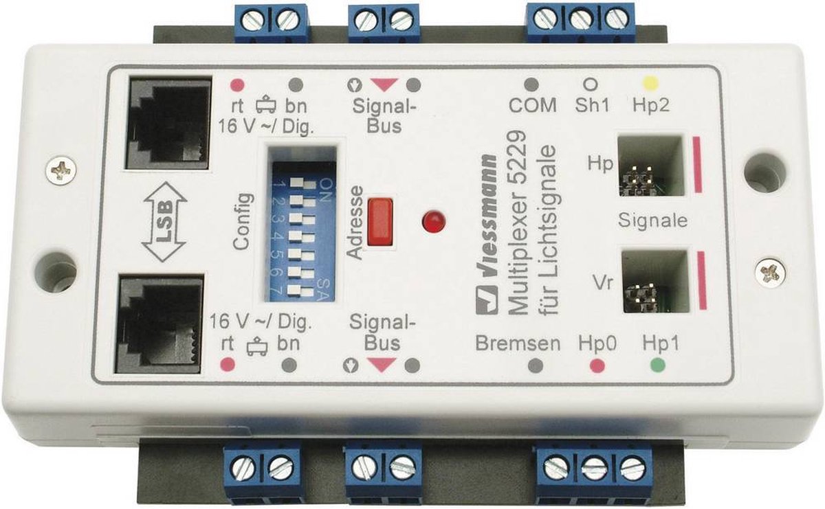 Viessmann 5229 Multiplexer Kant-en-klare module