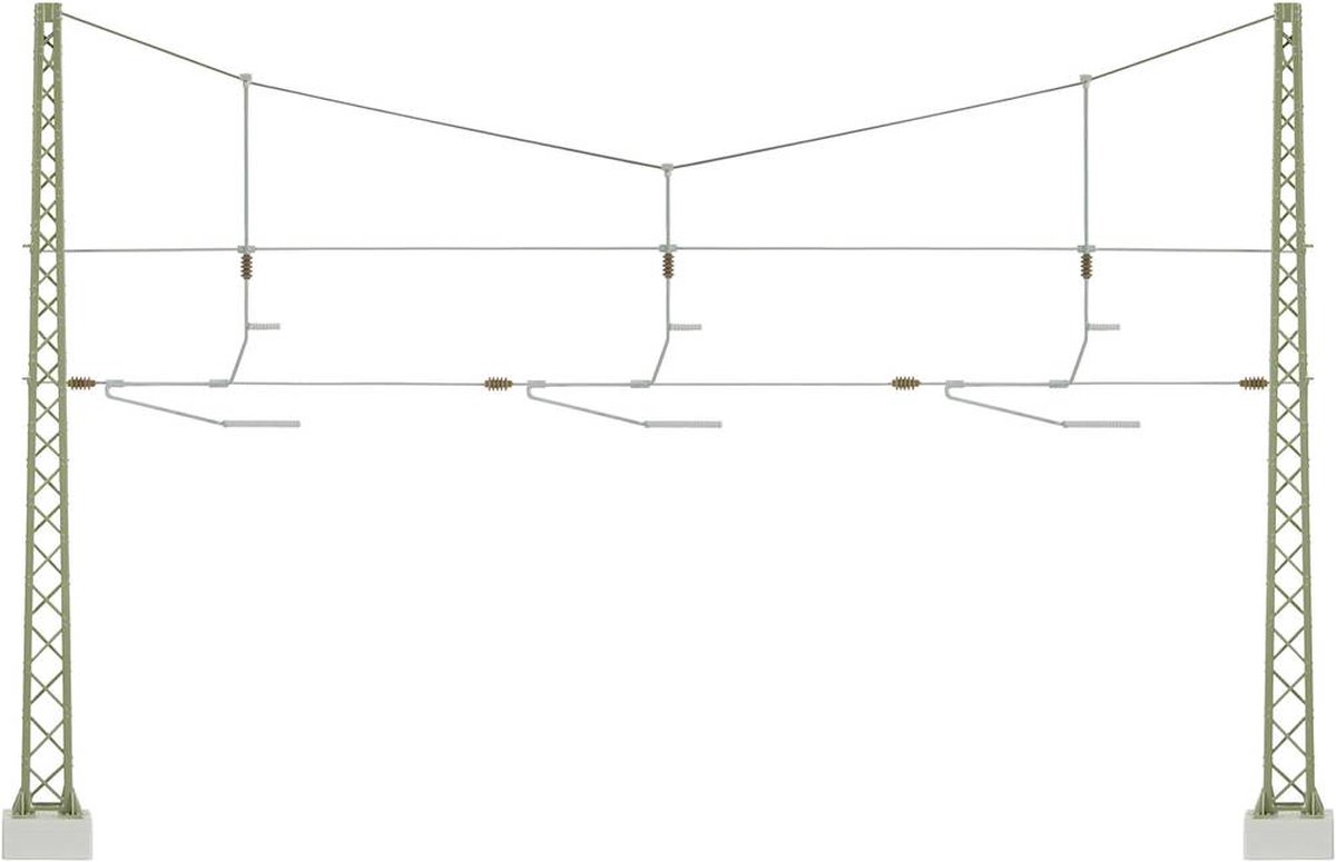 Viessmann Modelltechnik 4362 N Bovenleidingportaal 3 sporen 1 stuk(s)