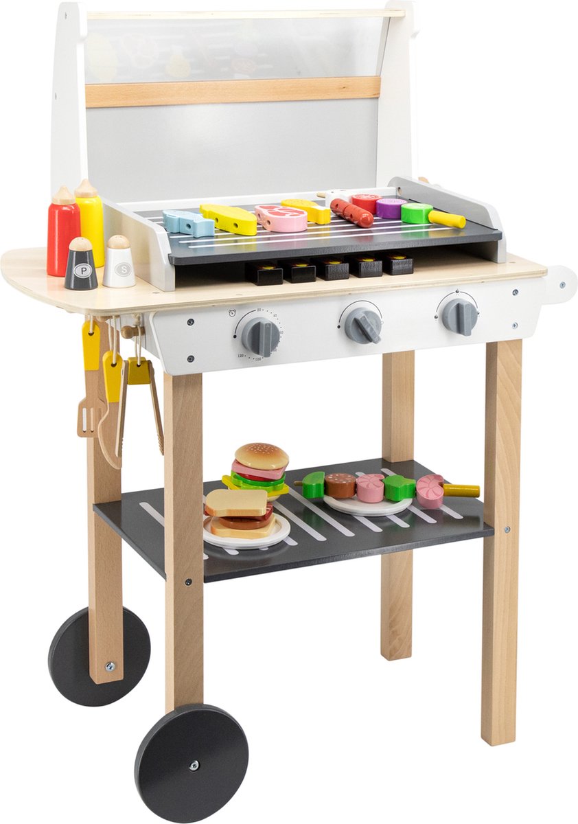 Viga Toys Houten Speelgoed BBQ Set