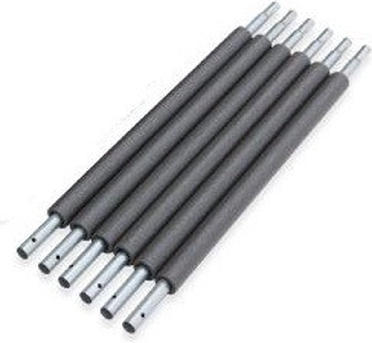 Trampoline palen set - 6 palen - voor trampolines van 305 cm