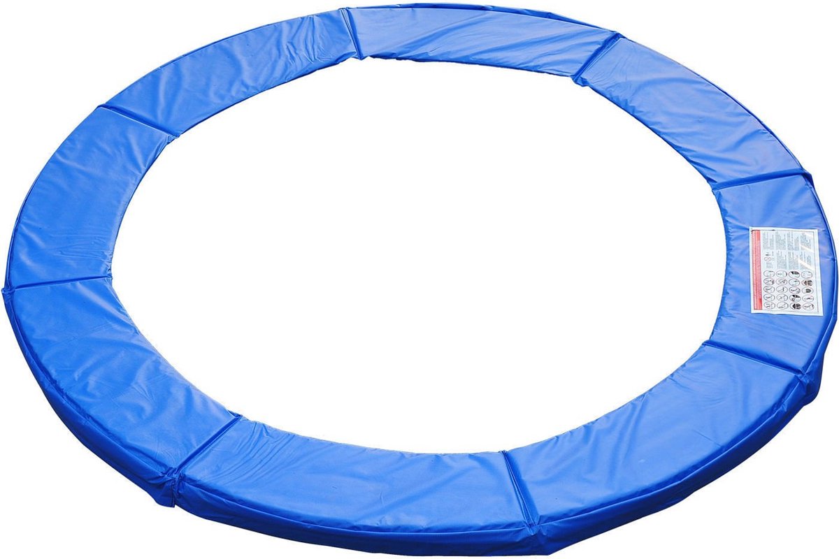   - Trampoline rand - 244 cm - pvc - blauw