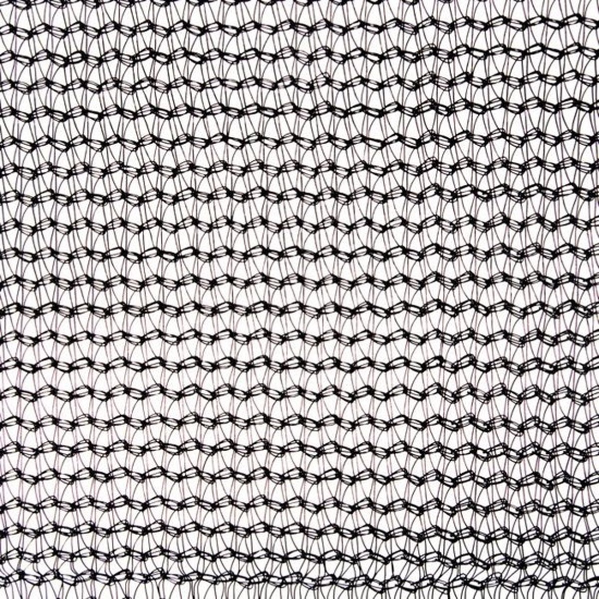   - Veiligheidsnet trampoline - 244 cm - Zwart - Buitenzijde - Geschikt voor 6 palen