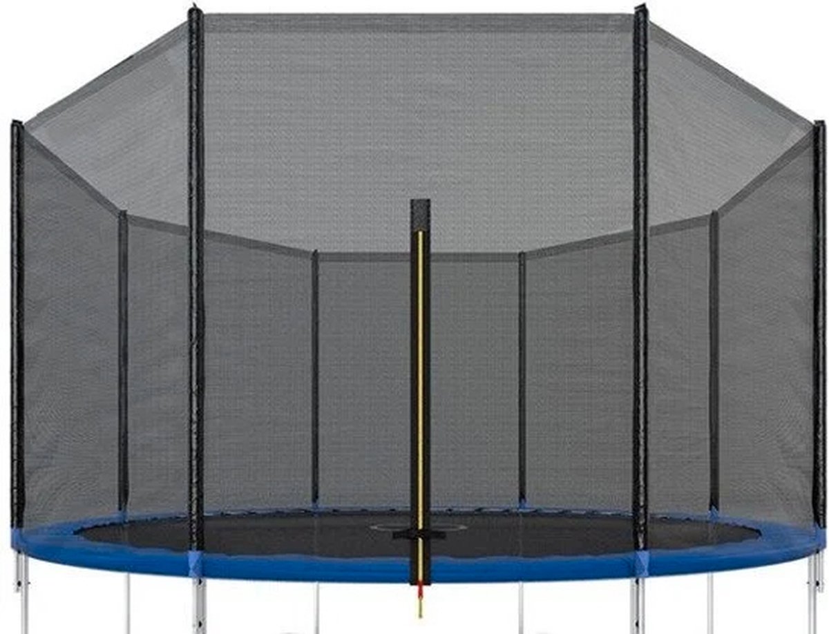   - Veiligheidsnet trampoline - 305 cm - buitenzijde - geschikt voor 6 palen