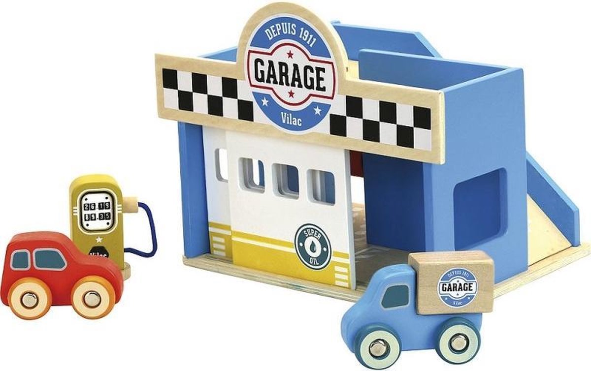 Garage  ity hout blauw 2367