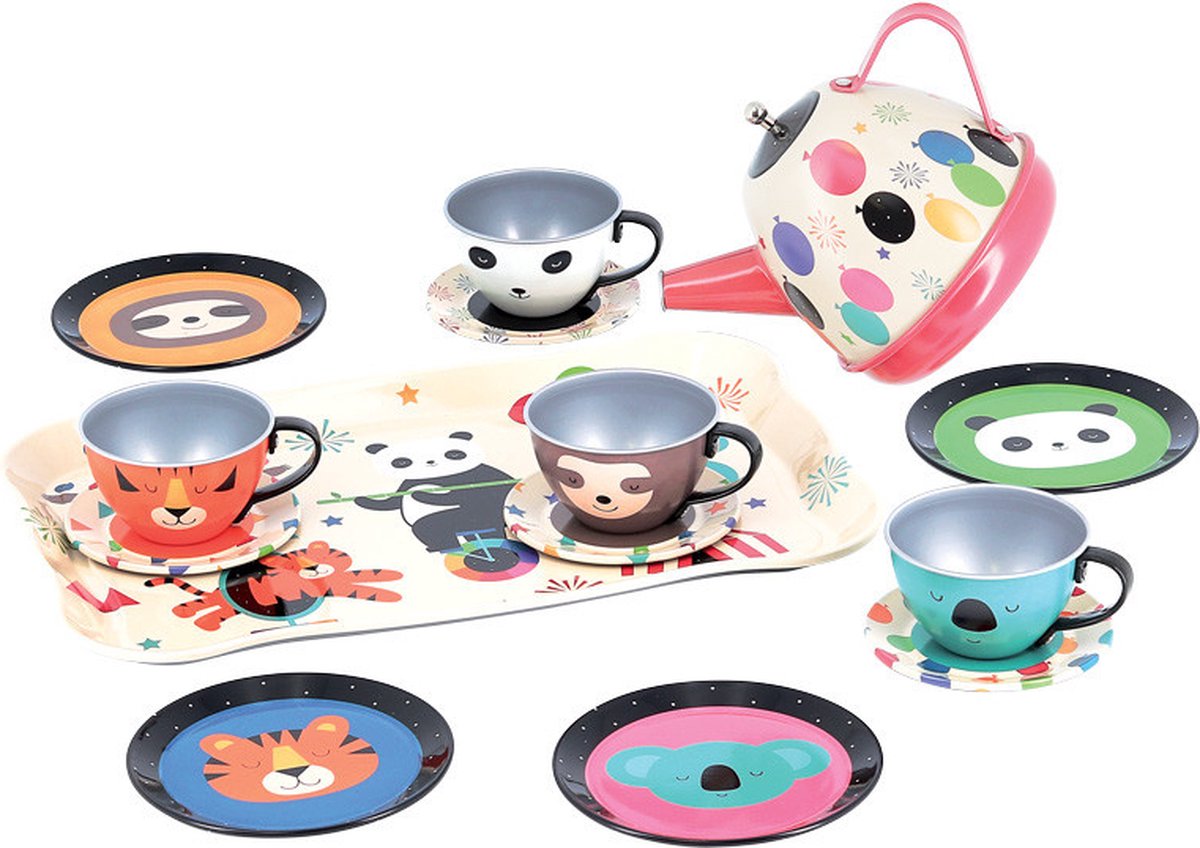   - Theeservies Speelgoed - Met Muziek Regenboog - 7402