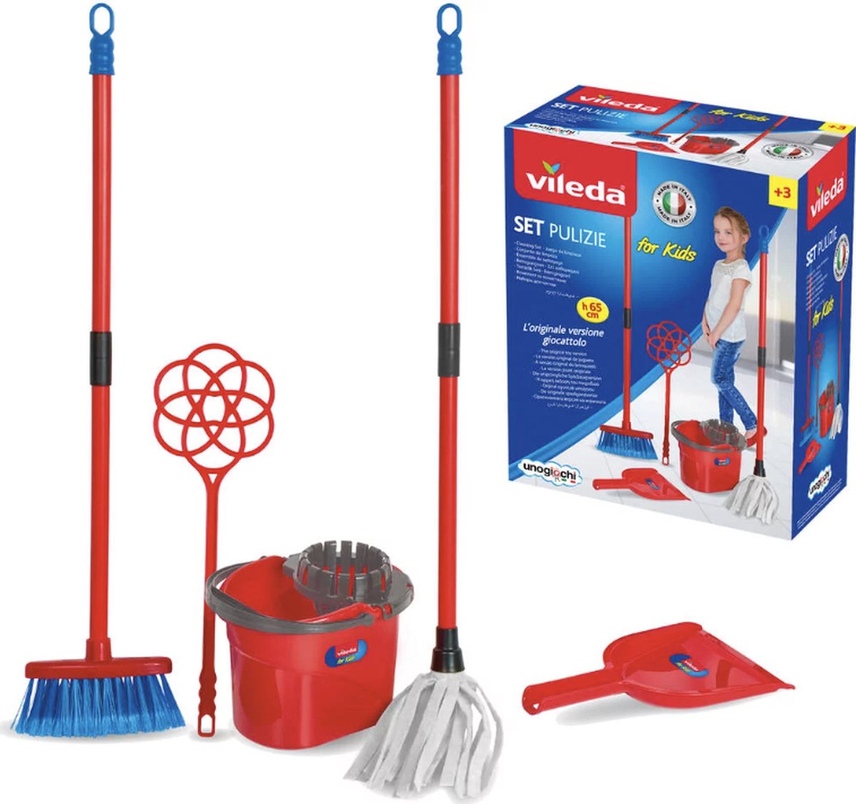   - Kinder Schoonmaakset - Rood