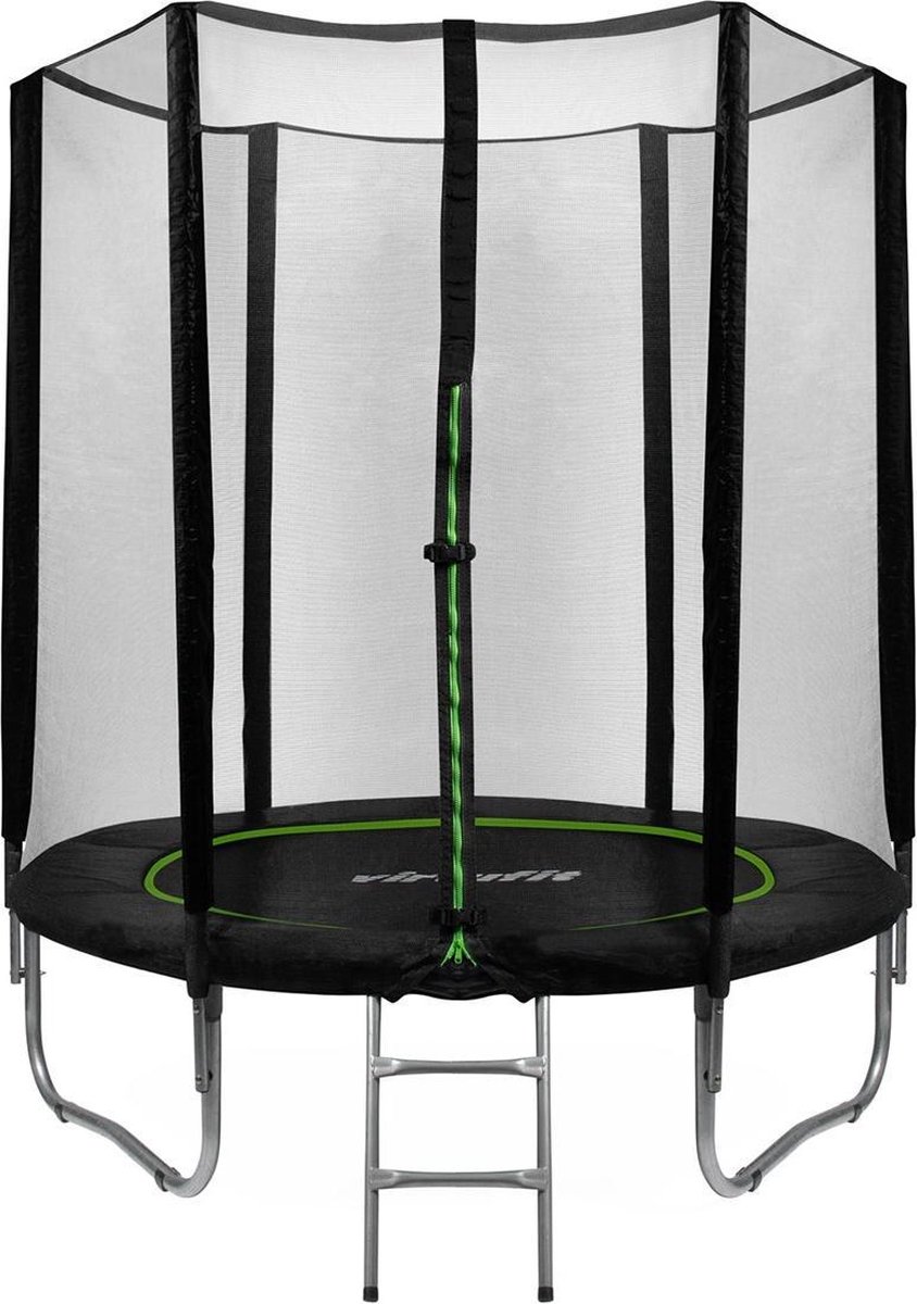 VirtuFit Trampoline met Veiligheidsnet - Zwart - 305 cm