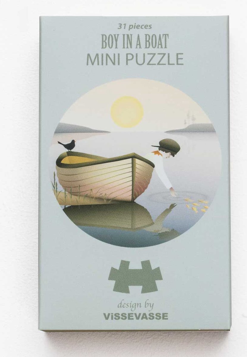 ViSSEVASSE Boy In A Boat - Mini Puzzle