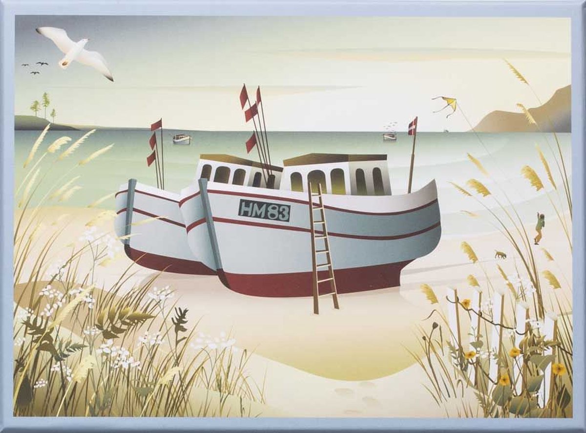 ViSSEVASSE Fishing Boats - Puzzle 1000